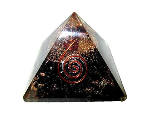 Black Tourmaline Chakra Orgone Pyramid Free Booklet Jet International Crystal Therapy