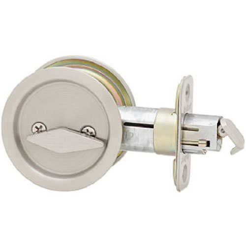 Kwikset 335 Round Privacy Bed-Bath Pocket Door Lock