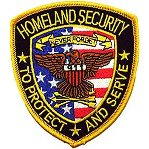 EagleEmblems PM4368 Patch-Homeland Security (3.5'')