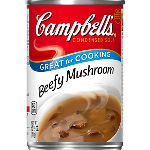 Campbell s Condensed Beefy Mushroom Soup 10-5 Ounce each Pack of 12 Campbell s Condensed Beefy Mushroom Soup 10-5 Ounce each Pack of 12