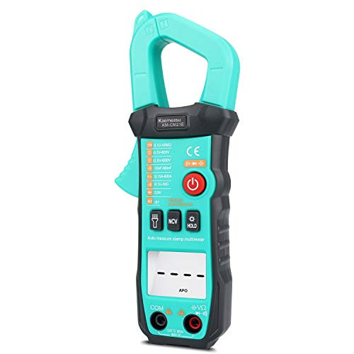 Kaemeasu Auto Recognition Intelligent Measurment Digital Clamp Meter 6000 Counts True RMS NCV Electronic Electrician Multimeter Repair Tool KM-CM21E