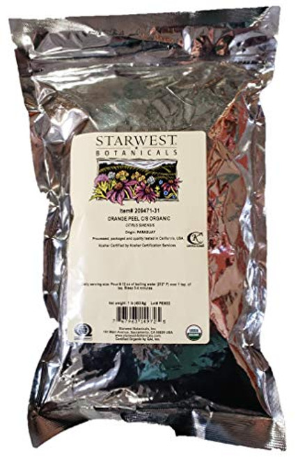 Orange Peel Powder Organic - Citrus sinensis 1 lb Starwest Botanicals Orange Peel Powder Organic - Citrus sinensis 1 lb Starwest Botanicals