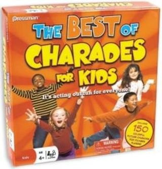 Best Of Charades For Kids Board Game by Pressman Toy