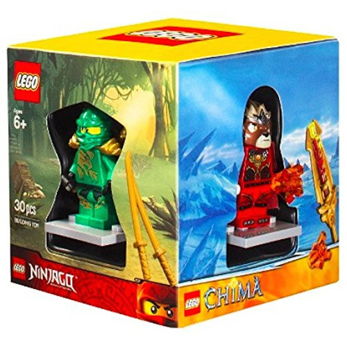 LEGO 4 Minifigures Boxed Gift Set - Chima, Superheroes, Ninjago and City Themes