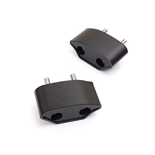 MC MOTOPARTS Delrin Mirror Mount Extender For Yamaha YZF R6 2008-2016 2011 2012 2013 2014 2015
