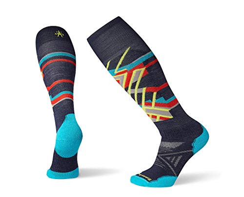 Smartwool PhD Ski Medium Pattern Deep Navy XL Men s Shoe 12-14-5