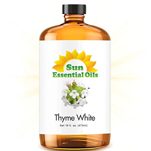 Thyme Essential Oil Huge 16oz Bottle Bulk Thyme Oil - 16 Ounce