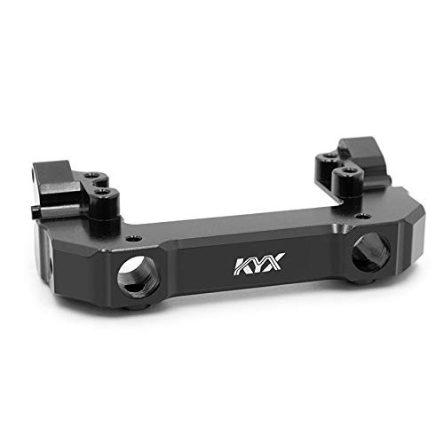 KYX Racing Metal Front Bumper-Servo Mount Upgrades Parts Accessories for RC Crawler Car Axial SCX10 III AXI03007 SCX10-3