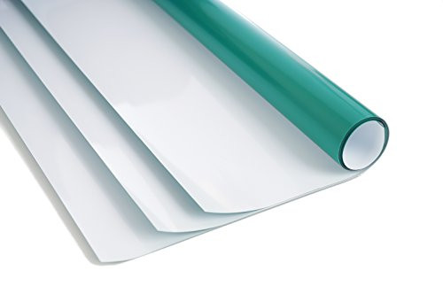 GIO-Flex Heat Transfer Vinyl Roll 20  x 3-2ft - 3 Sheets  Green - Iron on HTV PU Roll Adhesive Vinyl  Iron-On Transfer  Heat Press  DIY Design for T-Shirts PU  Green