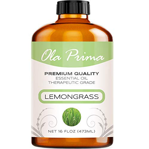 16oz - Premium Quality Lemongrass Essential Oil 16 Ounce Bottle Therapeutic Grade Lemongrass Oil 16oz - Premium Quality Lemongrass Essential Oil 16 Ounce Bottle Therapeutic Grade Lemongrass Oil