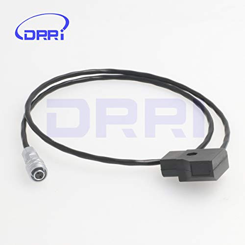 DRRI DTap to 2pin Power Cable for Blackmagic Pocket Cinema Camera BMPCC 4k