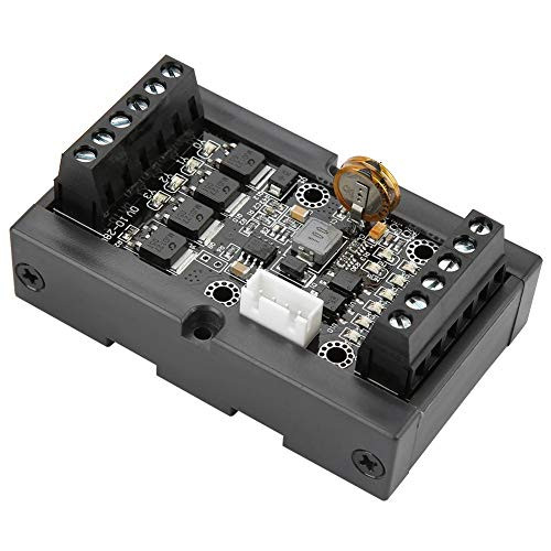 Programmable Logic Controller PLC Industrial Control Board FX1N-10MT Programmable Relay Delay Module with Shell