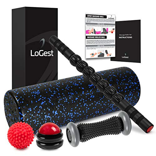 Foam Roller Set 18 Foam Back Roller 18 Massage Stick Foot Roller Spiky Massage Ball Massage Roller Ball for Pain Tightness Plantar Fasciitis Relief Deep Tissue Massage Home Gym Muscle Roller Foam Roller Set 18 Foam Back Roller 18 Massage Stick Foot Roller Spiky Massage Ball Massage Roller Ball for Pain Tightness Plantar Fasciitis Relief Deep Tissue Massage Home Gym Muscle Roller