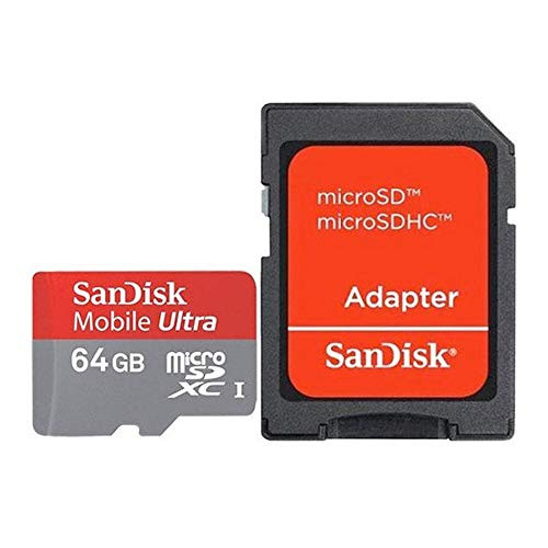 SanDisk Extreme 64GB UHS-I-U3 Micro SDXC Memory Card Up To 60MB-s Read With Adapter- SDSDQXN-064G-G46A  Older Version