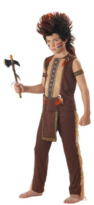 California Costumes Boys Indian Warrior Child Costume