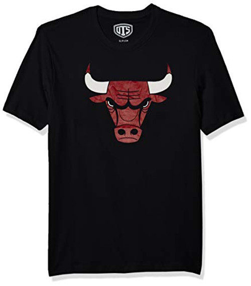 OTS NBA Chicago Bulls Men s Rival Tee  Alternate Logo  Small