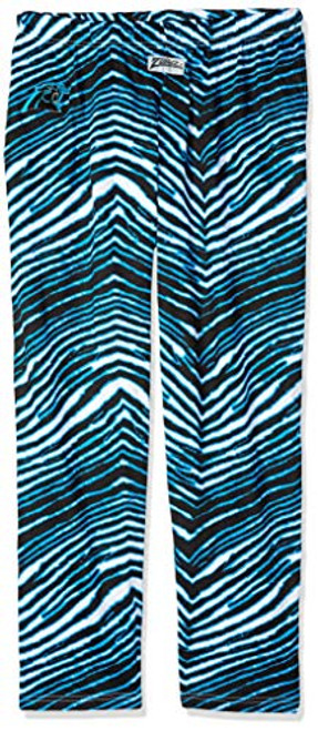 Zubaz NFL Carolina Panthers Mens Classic Zebra Printed Athletic Lounge Pants  Black-Panther Blue Small Zubaz NFL Carolina Panthers Mens Classic Zebra Printed Athletic Lounge Pants  Black-Panther Blue Small