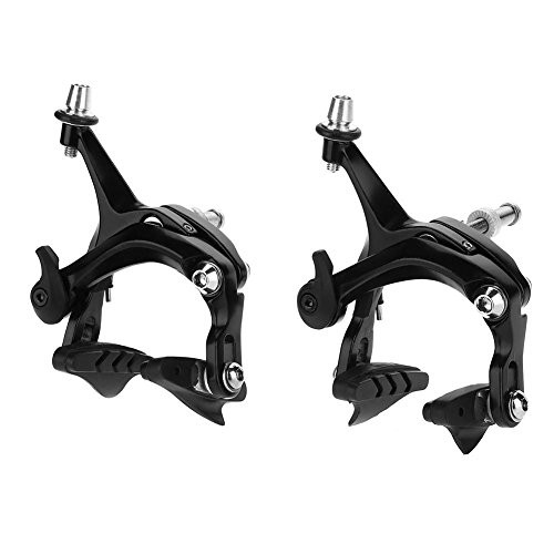 Yosoo Health Gear Bicycle Brake Calipers  Bicycle Reach Road Calipers Classic Bicycle Brake with Front   Rear Dual-Pivot Brake Set Repair Parts Accessory1 Pair