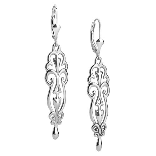 Carolyn Pollack Sterling Silver Dangle Earrings