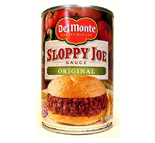 Del Monte Original Sloppy Joe Sauce Pack of 3 15 oz Cans