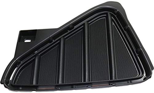 I-Match Auto Parts Left Driver Side Fog Lamp Hole Cover Bezel Replacement For 2016-2018 TOYOTA RAV4 TO1038191 520400R010 Black