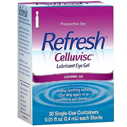 REFRESH CELLUVISC Lubricant Eye Gel Single-Use Containers 30 ea Pack of 2 by Refresh