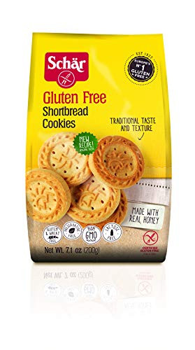Schär Gluten Free Shortbread Cookies  7 oz-  6-Pack