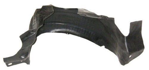 Sherman Replacement Part Compatible with Ford Mustang Front Passenger Side Fender Splash Shield Partslink Number FO1251111