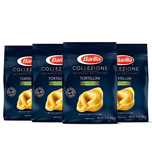 Barilla Collezione Pasta Cheese Spinach Tortellini 12 Ounce Pack of 4 Barilla Collezione Pasta Cheese Spinach Tortellini 12 Ounce Pack of 4
