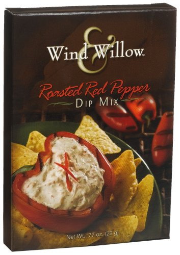 Wind   Willow Roasted Red Pepper Dip  -77-Ounce Boxes Pack of 6