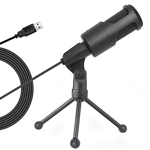 USB Microphone  Condenser Recording Microphone for Laptop MAC or Windows Cardioid Studio Recording Vocals  Used for Voice Overs  Streaming Broadcast and YouTube Videos