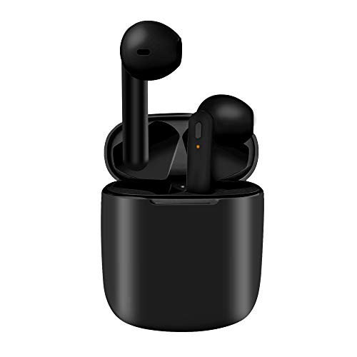 Lasuney IPX7 Waterproof Bluetooth Earbuds True Wireless Earbuds 35H Cyclic Playtime TWS Headphones with Charging Case and mic for iPhone Android in-Ear Stereo Earphones Headset for Sport - Black Lasuney IPX7 Waterproof Bluetooth Earbuds True Wireless Earbuds 35H Cyclic Playtime TWS Headphones with Charging Case and mic for iPhone Android in-Ear Stereo Earphones Headset for Sport - Black