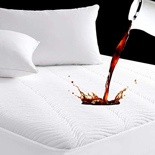 Twin Size Waterproof Mattress Protector Pad 3M Scotchgard Stain Release Safe Fitted Mattress Protector 3D Air Fiber Deep Pocket Waterproof Mattress Cover Stretch to 18 10 Year Quality Assurance Twin Size Waterproof Mattress Protector Pad 3M Scotchgard Stain Release Safe Fitted Mattress Protector 3D Air Fiber Deep Pocket Waterproof Mattress Cover Stretch to 18 10 Year Quality Assurance