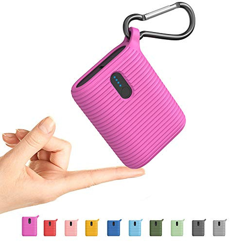 Outxe Mini Power Bank 10000mAh Portable Charger Lightweight with Dual Output Ports Lightest Ultra Compact USB-C External Battery for iPhone Samsung and More Hibiscus Outxe Mini Power Bank 10000mAh Portable Charger Lightweight with Dual Output Ports Lightest Ultra Compact USB-C External Battery for iPhone Samsung and More Hibiscus