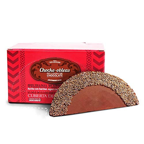 CHOKE-OBLEAS CHOCOLATE AMARANTH CHOCOLATE WAFERS FILLED WITH CHOCOLATE  COOKIES  10 PACKS COUNT  CHOKE-OBLEAS DE AMARANTO RELLENAS DE CHOCOLATE   CONTENIDO DE 10 PAQUETES CON 3 GALLETAS