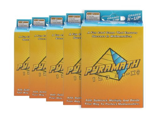 American Educational Pyramath Card Game (5 Piece Set)