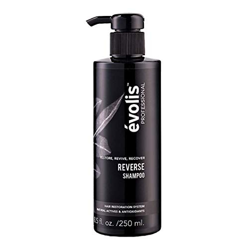 evolis REVERSE Shampoo - Hair Growth Shampoo - Keratin Shampoo Sulfate Free - Natural Hair Growth Shampoo with Keratin and Wheat Protein - Hair Growth Treatment 8-5 fl oz evolis REVERSE Shampoo - Hair Growth Shampoo - Keratin Shampoo Sulfate Free - Natural Hair Growth Shampoo with Keratin and Wheat Protein - Hair Growth Treatment 8-5 fl oz