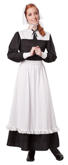 California Costumes Women s Pilgrim Woman Adult Black-White Medium California Costumes Women s Pilgrim Woman Adult Black-White Medium