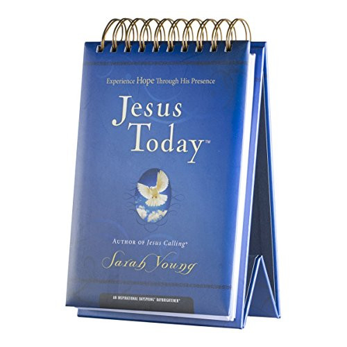 DaySpring Jesus Today by Sarah Young Large DayBrightener Perpetual Calendar 51783