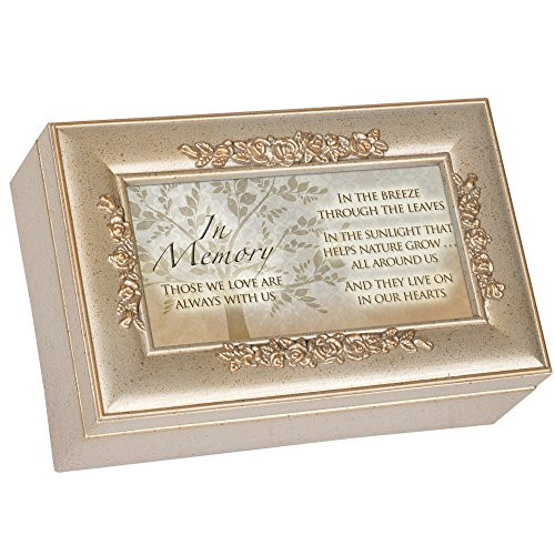 Cottage Garden in Memory Those We Love Silvertone Embossed Floral Jewelry Music Box Plays Amazing Grace Cottage Garden in Memory Those We Love Silvertone Embossed Floral Jewelry Music Box Plays Amazing Grace