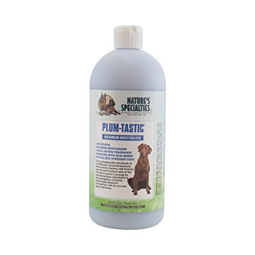 Nature s Specialties Conditioning Dog Shampoo for Pets  Concentrate 24 1  Made in USA  Plum-Tastic  32oz