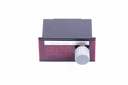 4-100mA Signal Generator, DC 7-35V Constant Current Source, Stable Signal Source with 0.01mA Adjustable Potentiometer, Voltage, Current LED Display