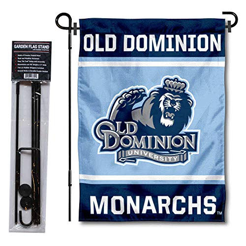 College Flags   Banners Co- Old Dominion Monarchs Garden Flag with Stand Holder