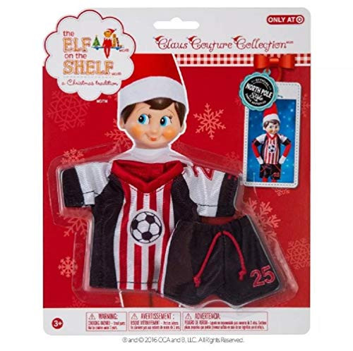 The Elf on the Shelf Claus Couture Collection Exclusive Spirited Soccer Set The Elf on the Shelf Claus Couture Collection Exclusive Spirited Soccer Set
