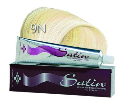 Developlus Satin Color  9N Very Light Blonde 3 Ounce 88ml 3 Pack