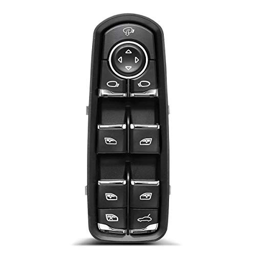 A-Premium Power Master Window Switch Replacement for Porsche Cayenne 2011-2014 Macan 2015-2015 Panamera 2010-2015 Front Left Driver Side