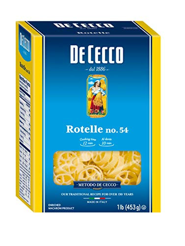De Cecco Pasta  Rotelle  16 Ounce Pack of 5
