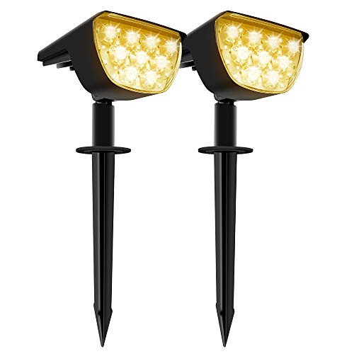 Solar Landscape Spotlights Outdoor 30 LEDs Warm Light 2-in-1 Wireless Yard Light IP65 Waterproof Solar Powered Landscape Lighting for Garden Path Driveway Porch Walkway Pool Patio 2-Pack Solar Landscape Spotlights Outdoor 30 LEDs Warm Light 2-in-1 Wireless Yard Light IP65 Waterproof Solar Powered Landscape Lighting for Garden Path Driveway Porch Walkway Pool Patio 2-Pack