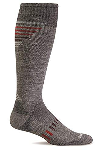 Sockwell Men s Ascend II OTC Graduated Compression Socks  Grey - Large-X-Large