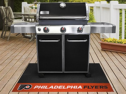 FANMATS NHL - Philadelphia Flyers Grill Mat - 26in- x 42in-